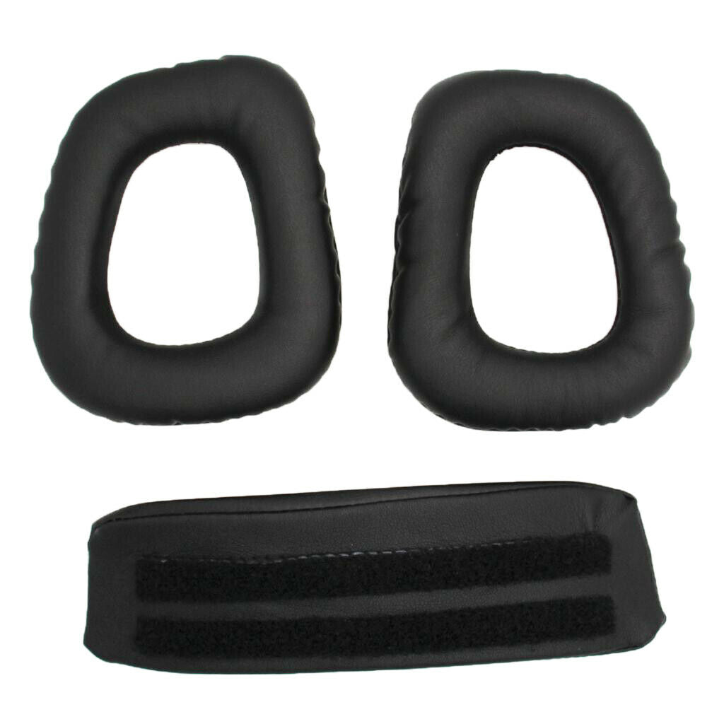 Headphones Headband Beam Ear Pads Cushions Covers Protector For Logitech G35