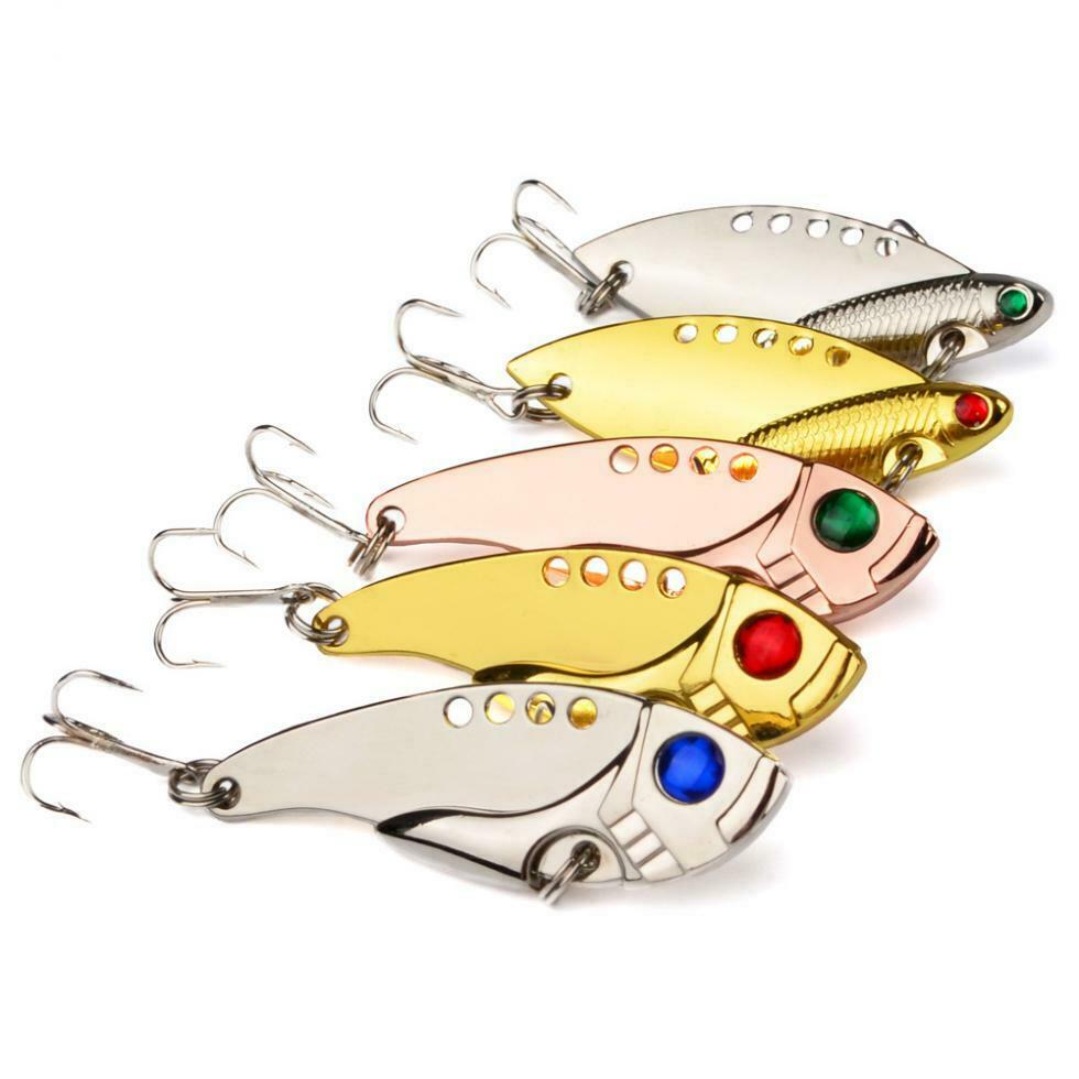 25pcs/lot Hard Crank Bait Fishing Lure Kit Minnow Popper Crankbait VIB 4 Models