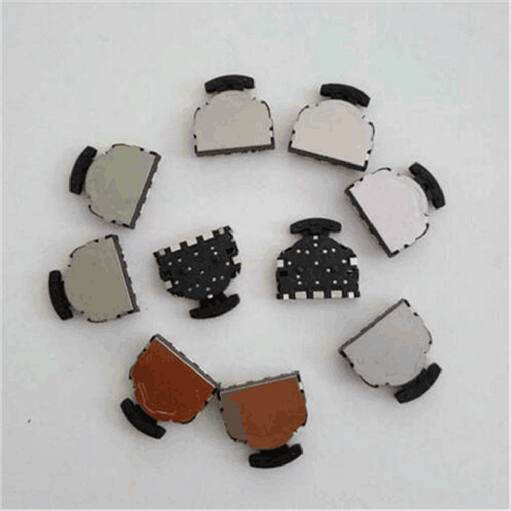 10 Pcs Mini Tactile Switch 3 Pin 5 Way Momentary Push Button SMD