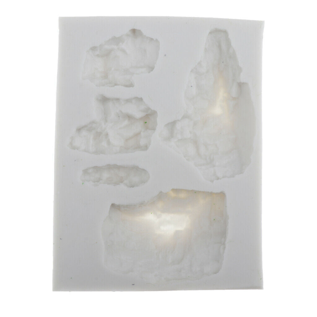 Coral Lake Rock Molds Mould Handmade DIY Decoration Sandtable Accessory