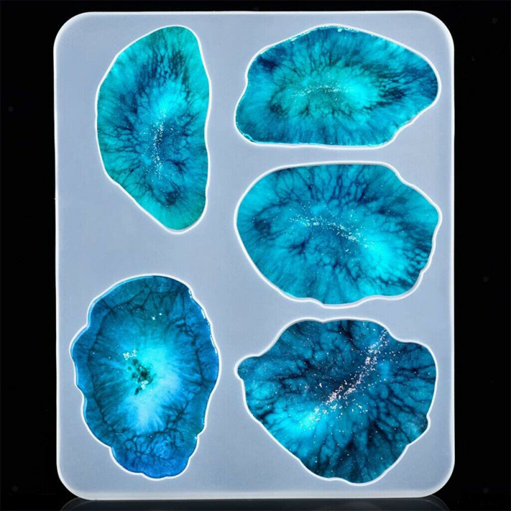 Irregular Coaster Molds Cloud Coaster For Family Cups Mats Home Decoration