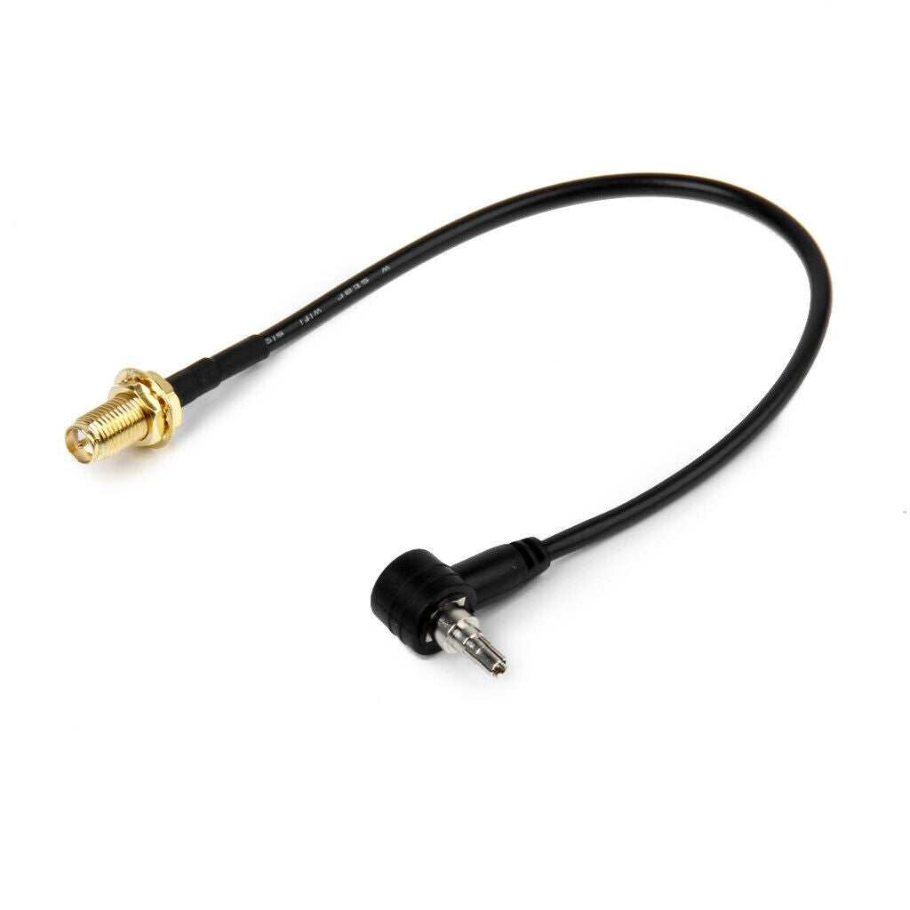 2 Pcs RP-SMA CRC9 & TS9 Pig Cable Female Connector Antenna for