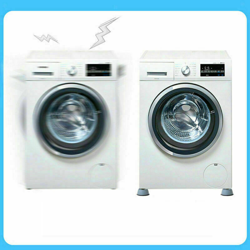 4x Anti Vibration Washer Feet Pad Washing Machine Non Slip Isolation Pads