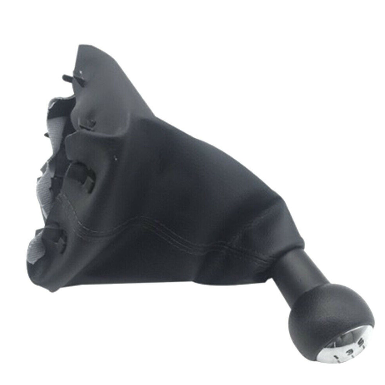 Car 5 Speed Gear Stick Shift Knob with Anti-dust Gaiter Cover for Peugeot 307