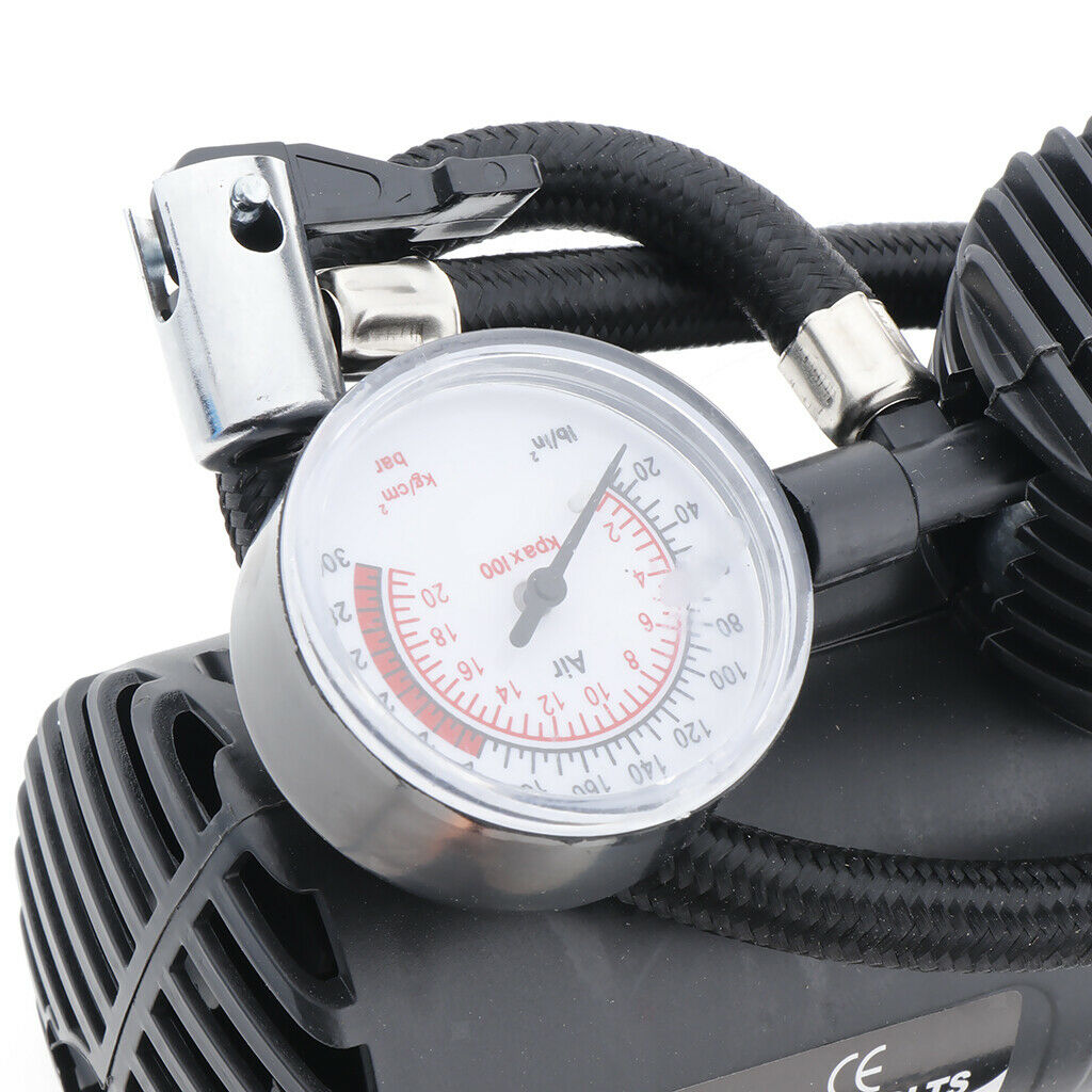 Pack of 1 Truck Tyre Air Inflator Mini Compact Compressor Electric Pump