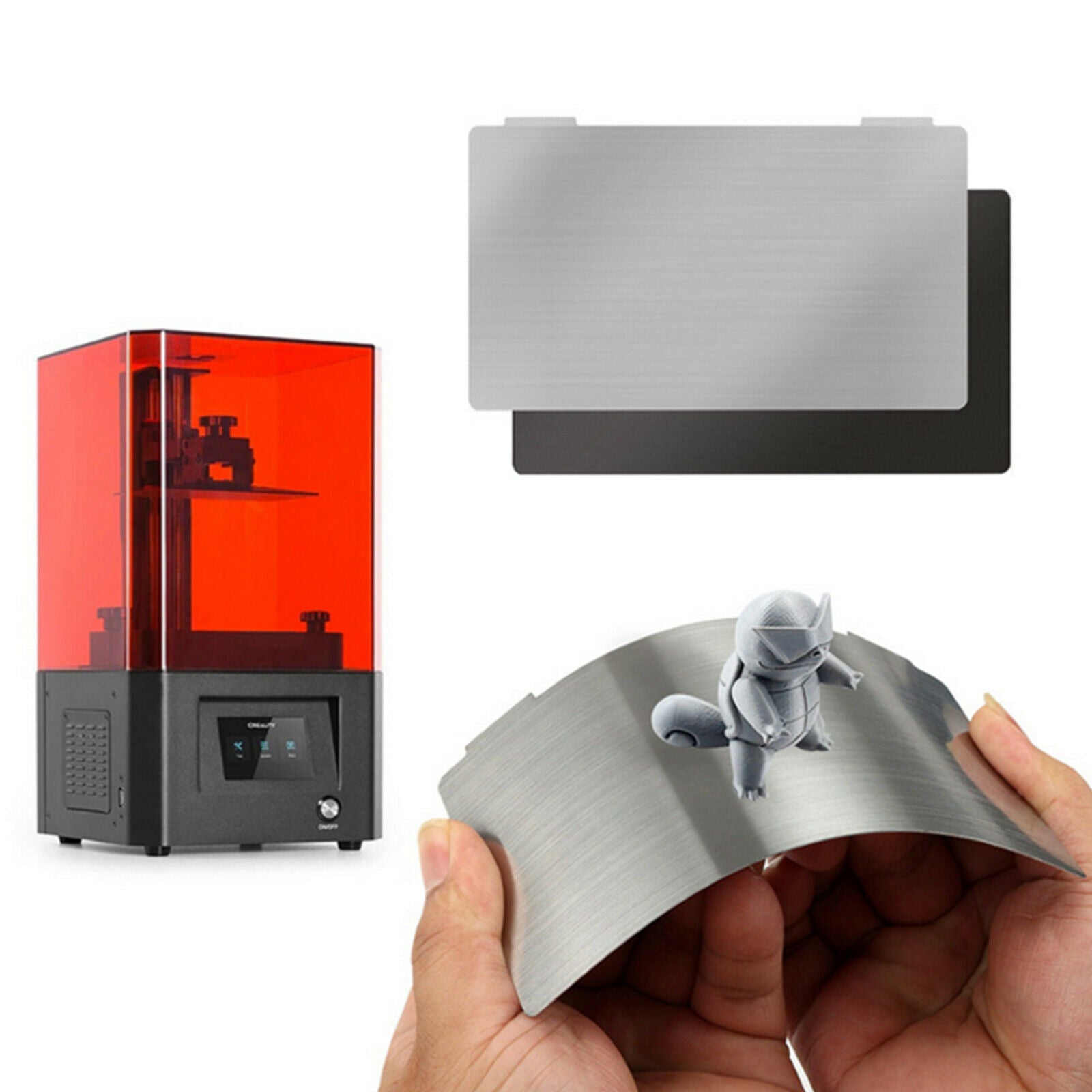 138*78MM LCD Flexible Steel Plate for Creality LD-002R LCD Light Curing DLP SLA