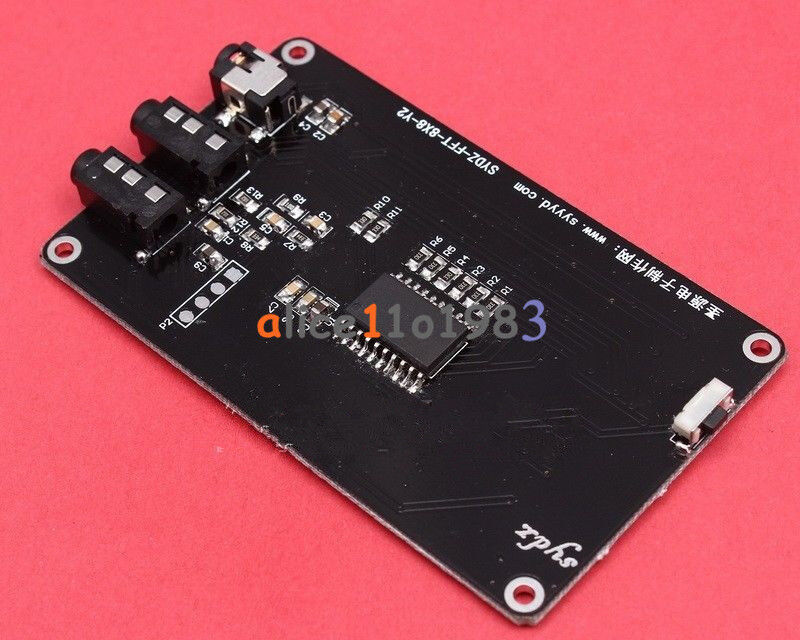 DIY Kit FFT 8x8 Audio Indicator Yellow FFT Voice Frequency Control LED Precise