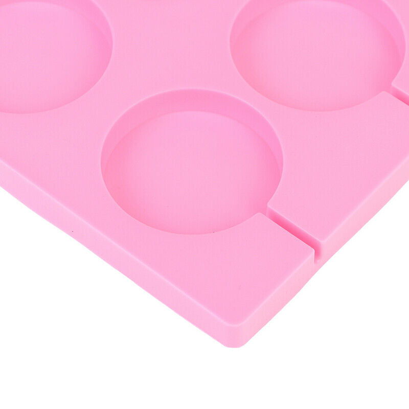 8 Holes Silicone Mold Big Round Lollipop Mold Cake Decorating Tools KitchenFCA