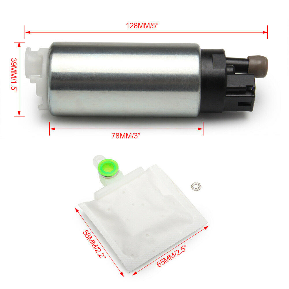 New WALBRO/TI GSS342 255LPH High Pressure Intank Fuel Pump QFS 766