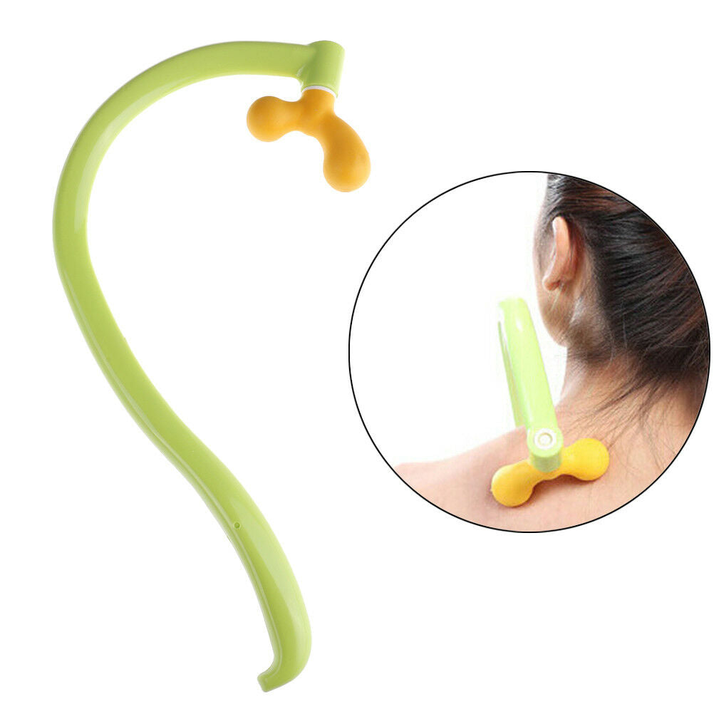 Shoulder pain Body Part Hook Massager Pressure Stick Tool Trigger Point Massa DD