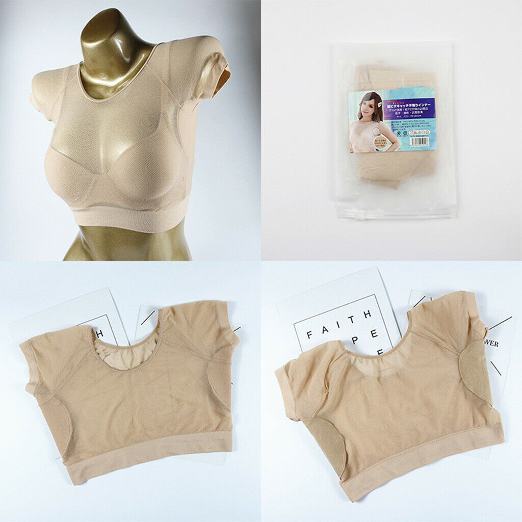 Reusable Soft Underarm Sweat Pad Cloth Washable Armpit Shield Protector