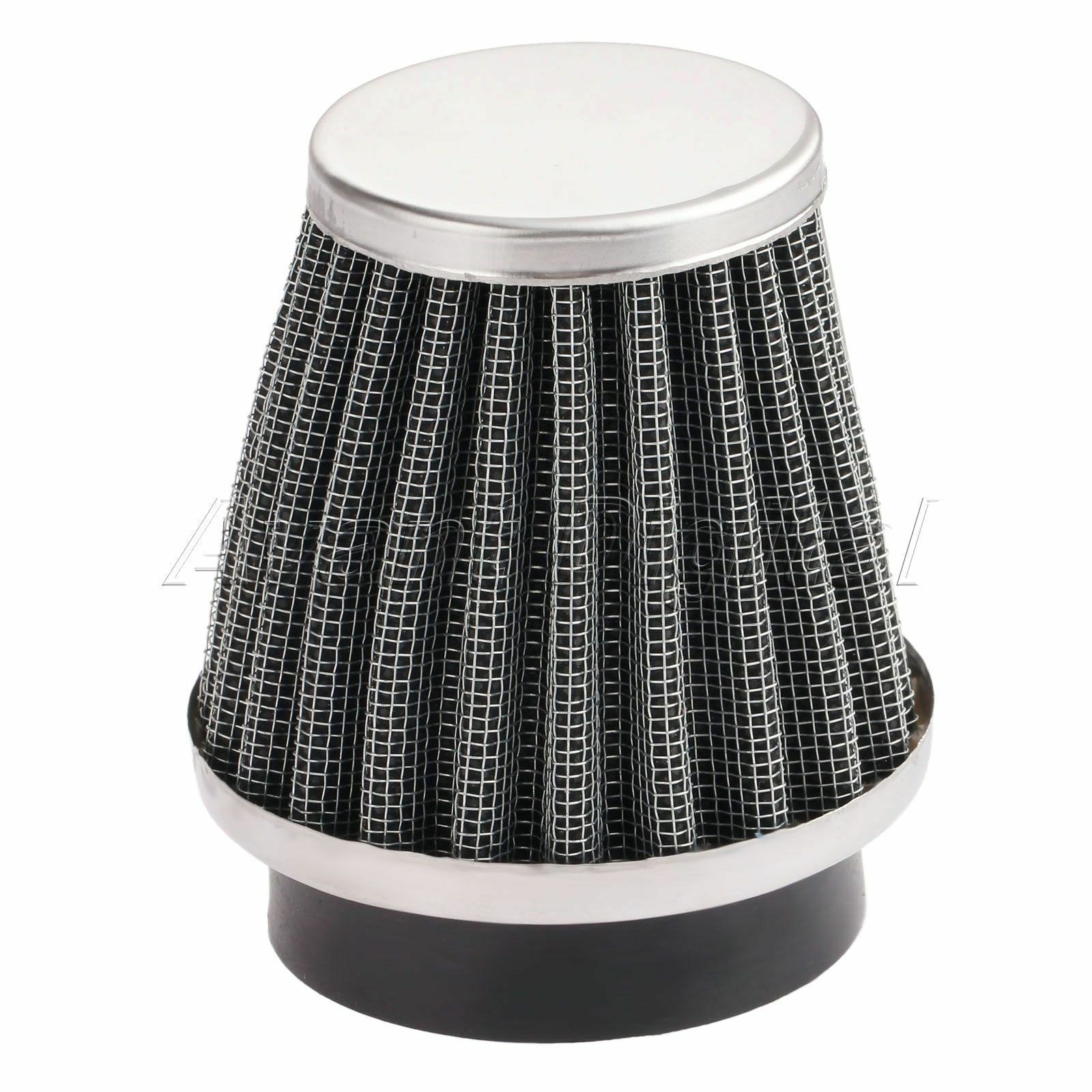 1 Motorcycle Air Filter Cleaner Inside diameter 52mm Double Layer Steel Pod Dirt