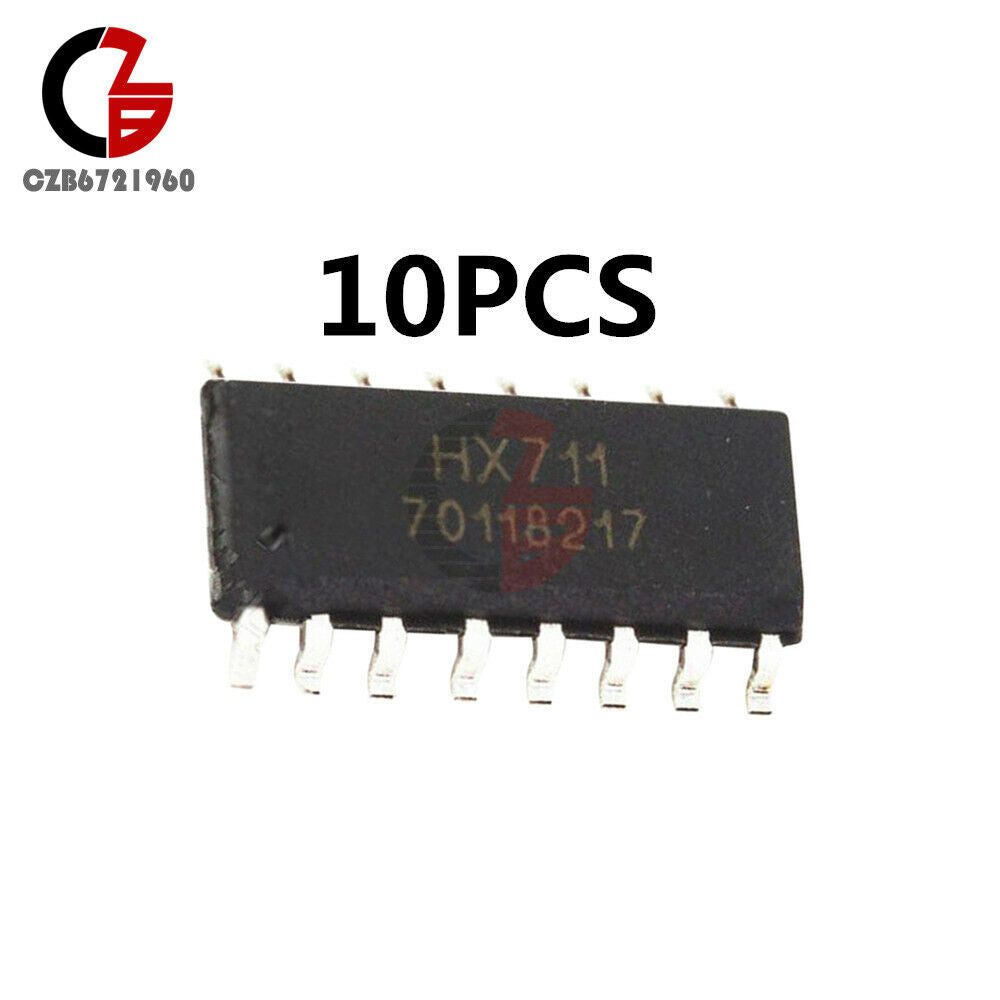 10PCS HX711 AVIA Weighing Sensor Chip SOP16 DIP-16