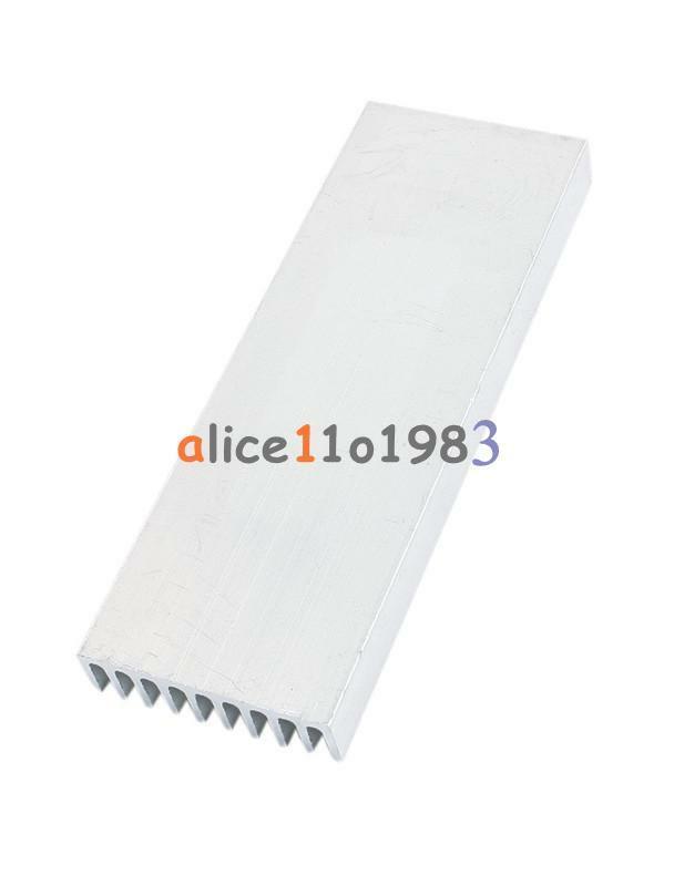 5PCS 100*35*10mm Aluminum heatsink Heat Sink Chip for IC LED Power Transistor
