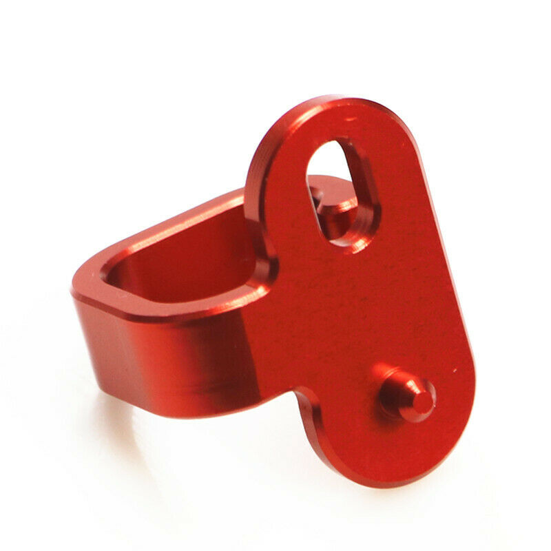 Red Rear Brake Line Hose Clamps Holder for Suzuki DR250 RM85 RMX250 DRZ400 RM125