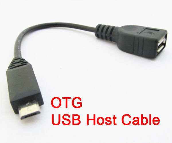 8pcs NEW Host OTG Cable Micro 5pin USB male to USB female Adapter Cable