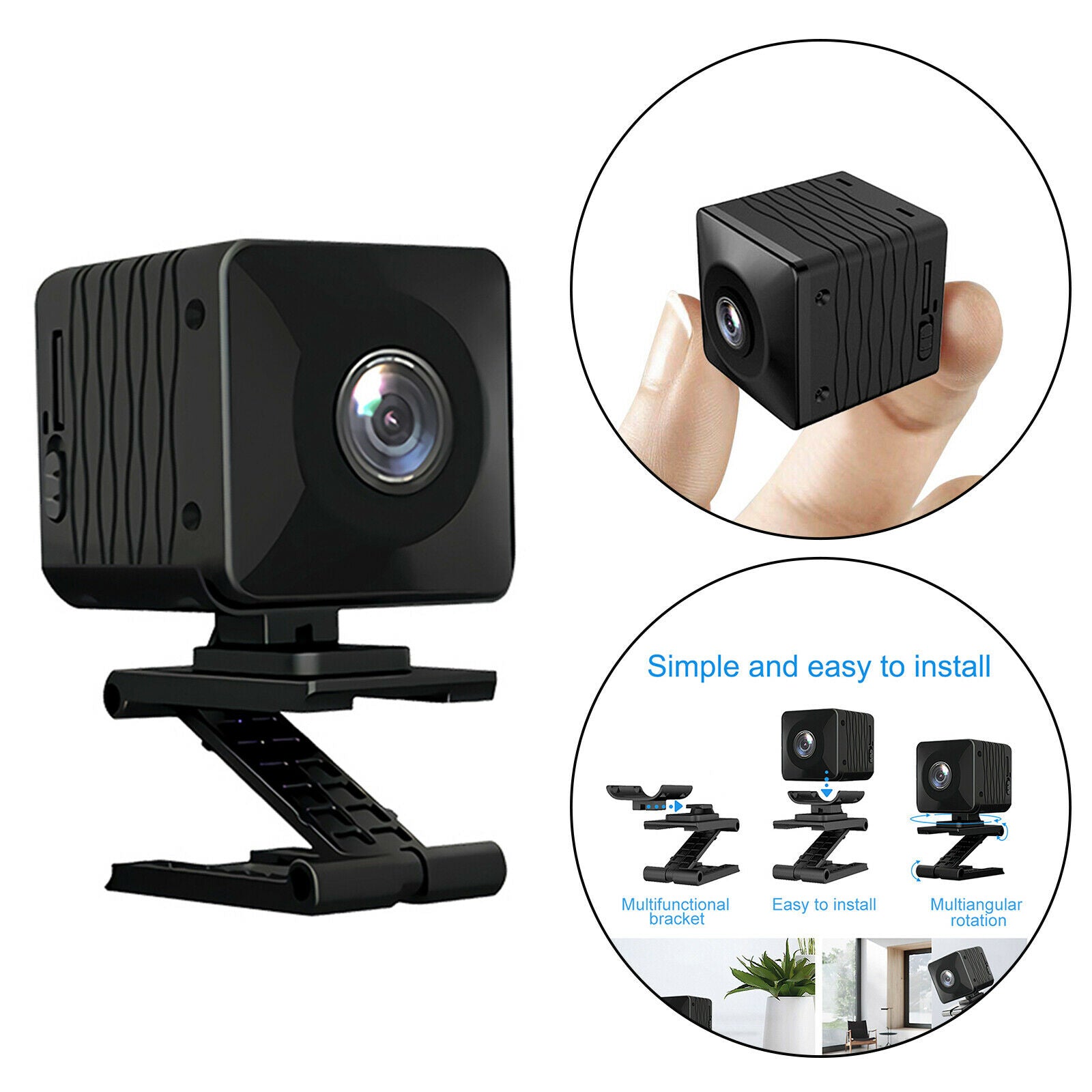 1080P WIFI IP Camera Home Security Night Vision Surveillance Camcorder