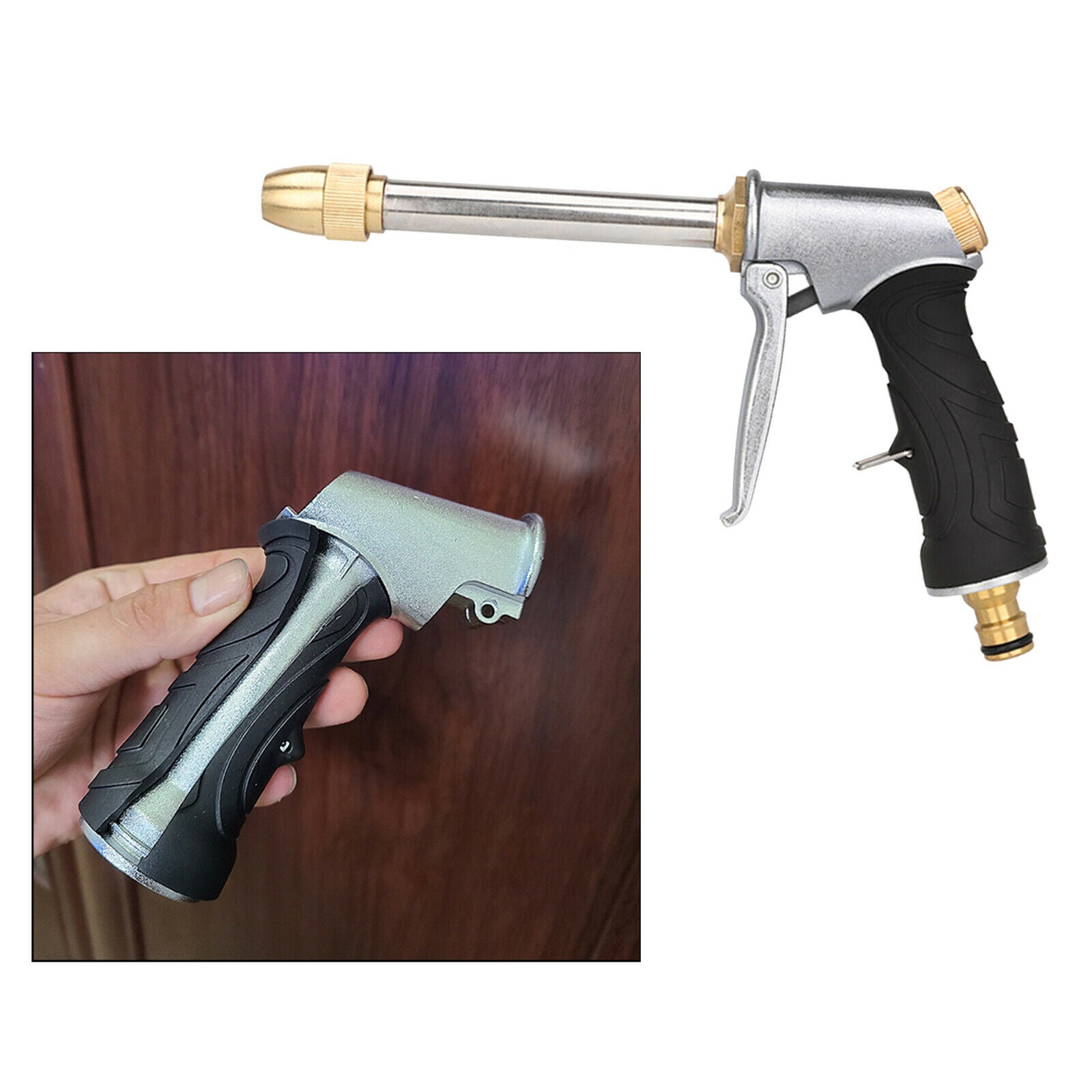 Pressure Washer Gun for Cleaning Car Wash Garden Watering Roof Washing