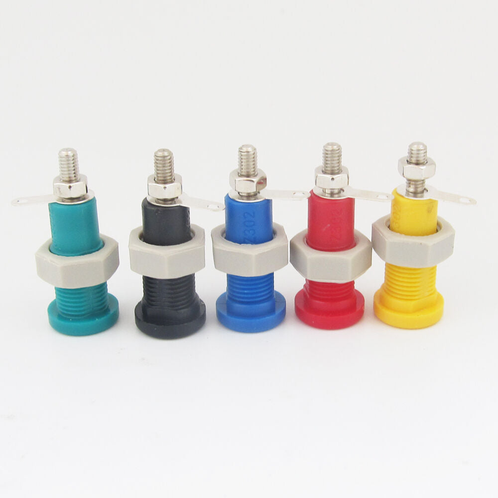 1set 5 colors 3.5mm Banana Female Socket Binding Post 3.5mm Terminal Probes