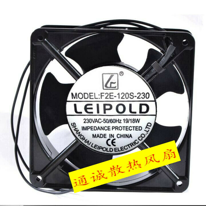 for LEIPOLD F2E-120S-230 230V 19 / 18W metal heat-resistant cooling fan