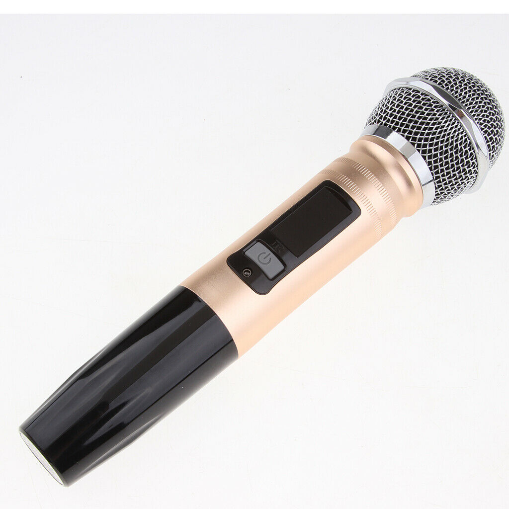 Handheld Wireless Microphone System with USB Cable Wireless Receiver