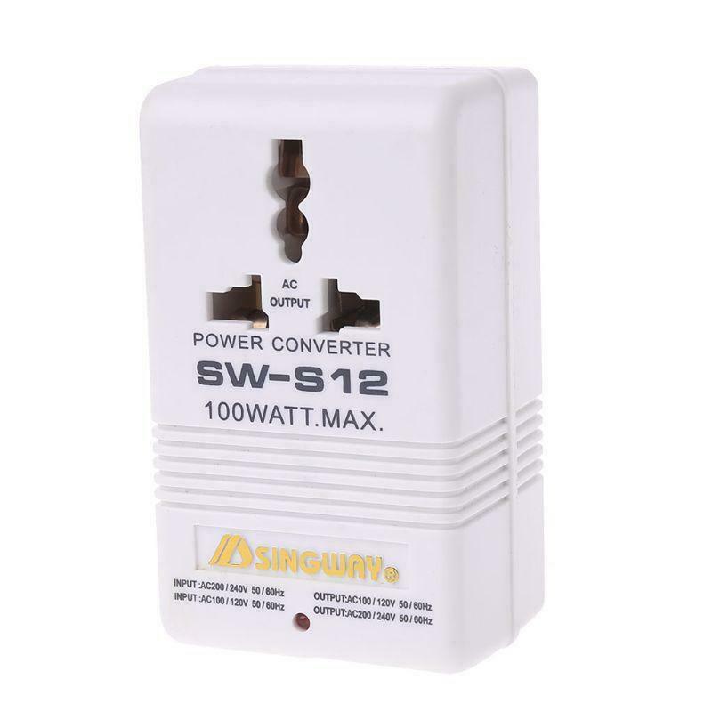 Professional 220/240V To 110/120V Power Voltage Electricity Adapter Converter