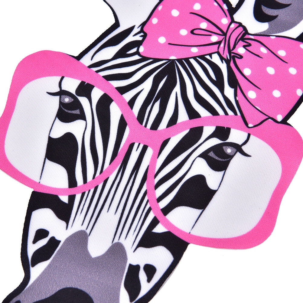 23cmTshirt patch Diy Zebra head pattern iron on for clothing transfer prin.l8