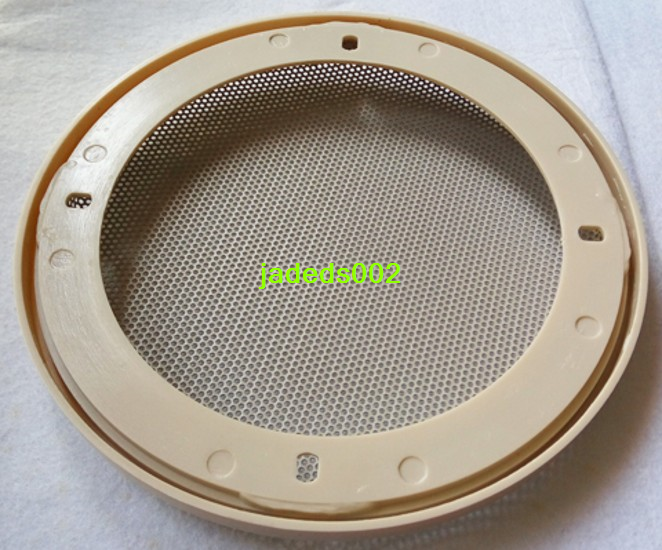1pcs 5"inch beige car speaker grille HiFi Audio net cover Decorative circle DIY