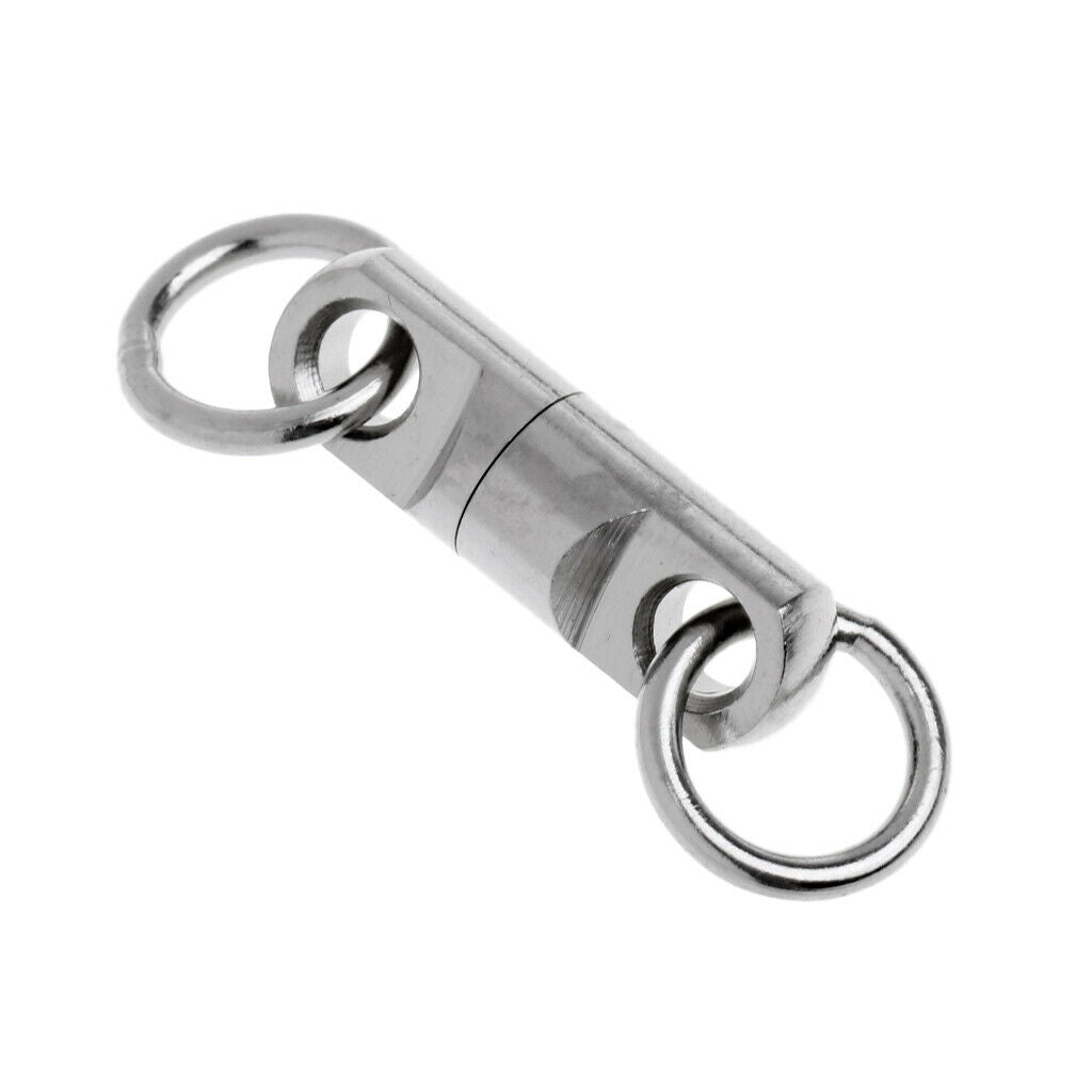 10pcs Fishing Ball Bearing Swivels Heavy Duty Big Game Fishing Swivels 9mm