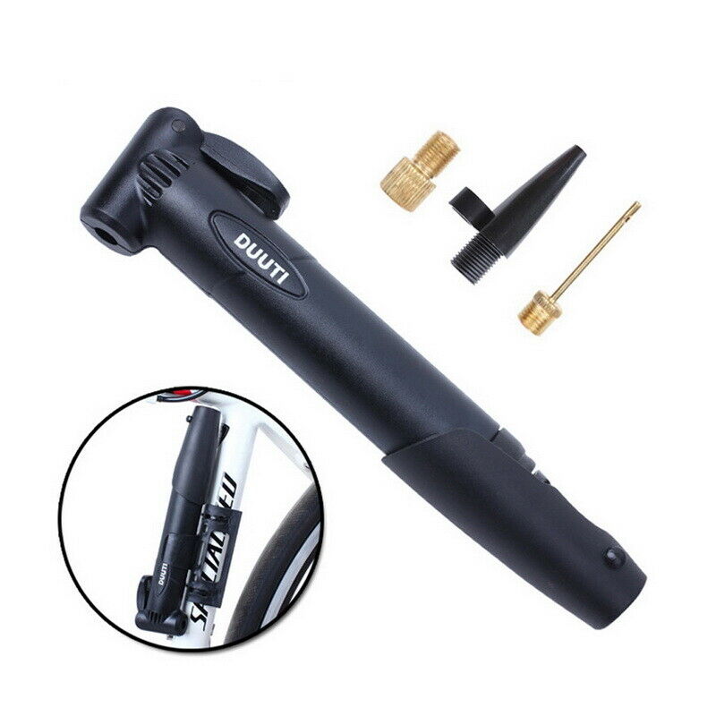 Mini Bicycle Bike Pump Multi Valve Fitment Tyre Inflator Football Ball L/P
