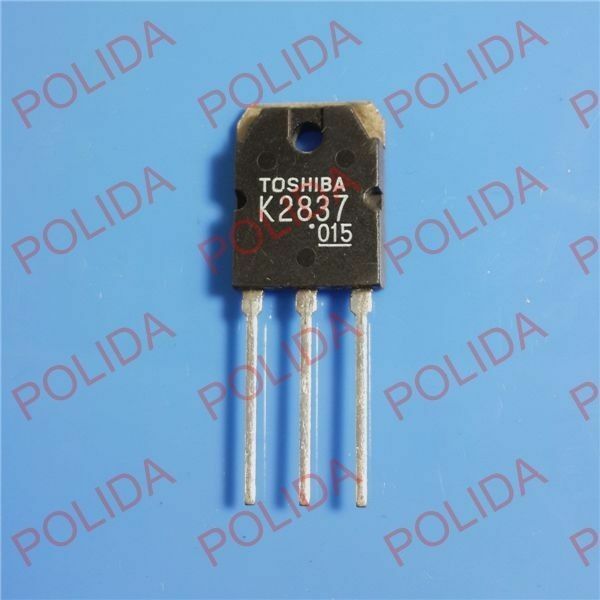 10PCS MOSFET Transistor TOSHIBA TO-3P 2SK2837 K2837