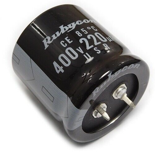 [2pcs] 400USR220M30X30 220uF 400V Electrolytic SNAP-IN