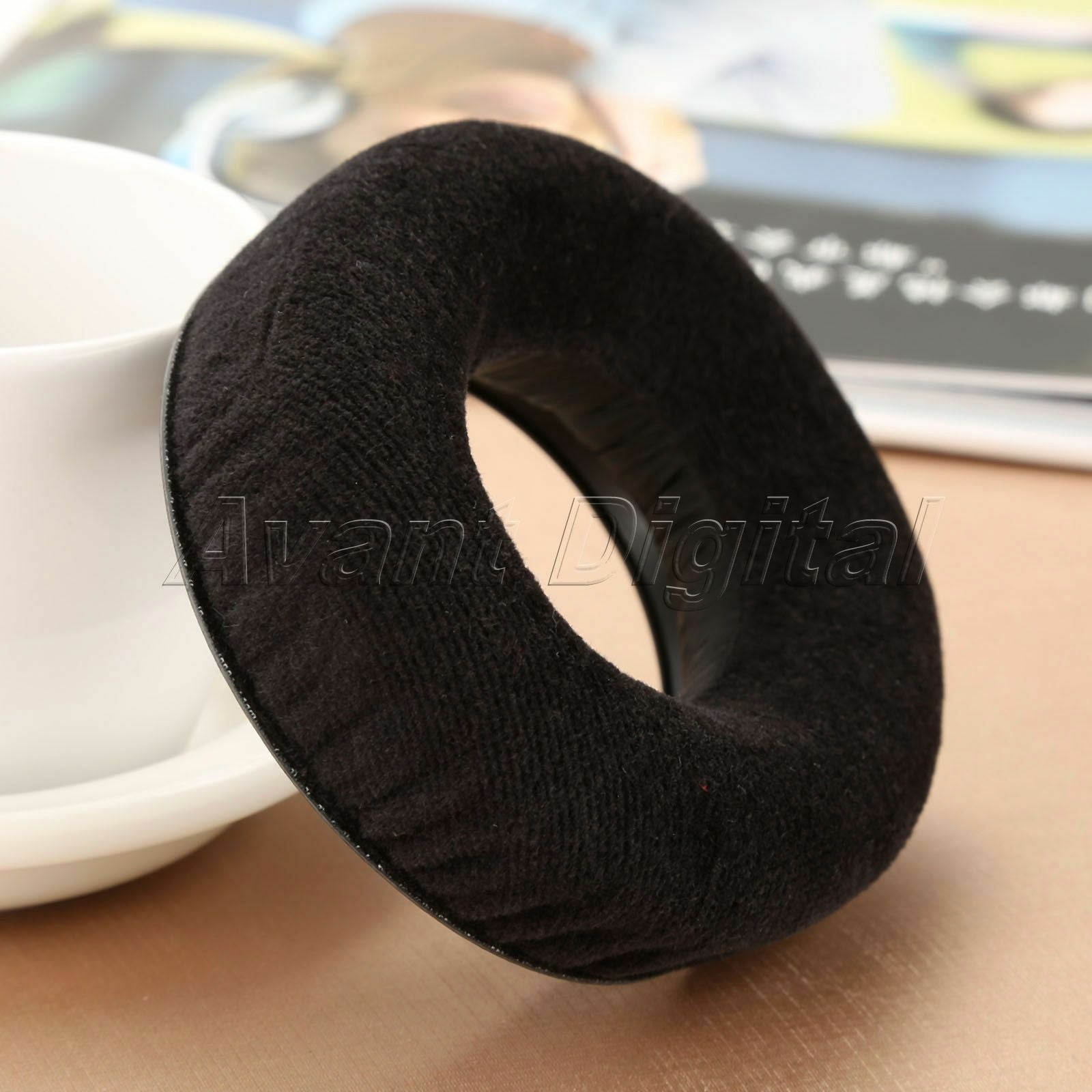 High Elasticity Soft Foam And Velour Earpads Replacement Pads Cushion 1 Pair