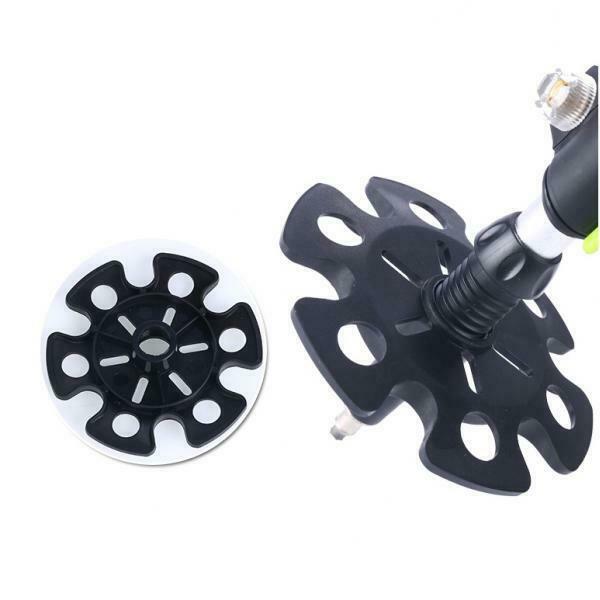 4pcs Rubber Snow Basket + Trekking Poles  Walking Stick Tips