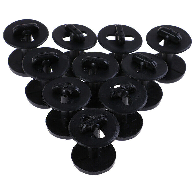 10X Floor Carpet Mat Clips(Twist Lock With Washers)Automobile Replace FaJ Lt