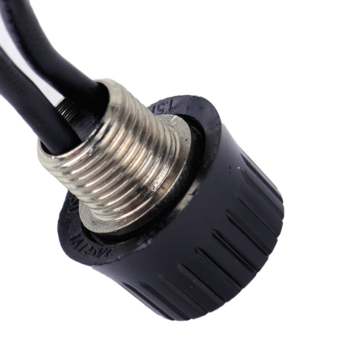 Light Fan Switch ZE-105M Round Rotary Switch Black 3/8 Threaded 5.9 inch An