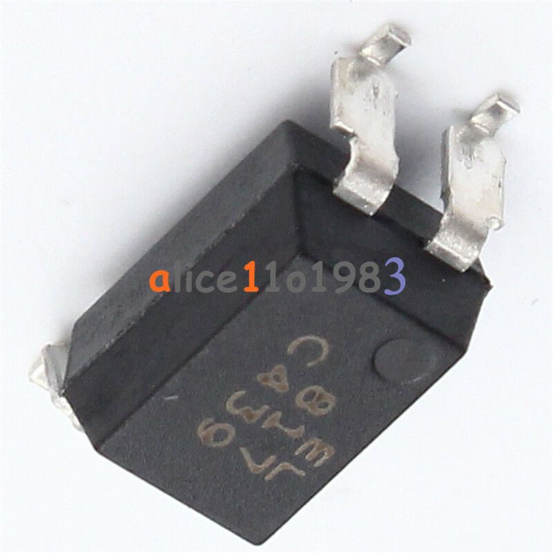 100PCS PC817 PC817C PC817/C PC817 SHARP SOP 4 Precise SMD Optocoupler