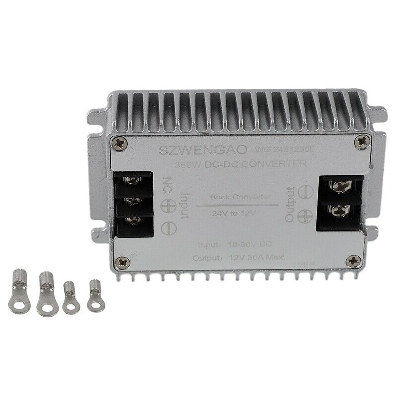 Szwengao 24V to 12V 30A 360W Voltage Regulator DC-DC  Converter Power Supply fU9
