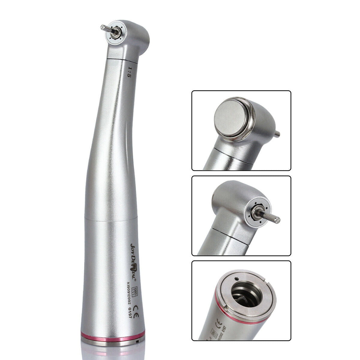 Dental 1:5 Increasing Contra Angle Handpiece Internal 4 Spray For Fit N-H