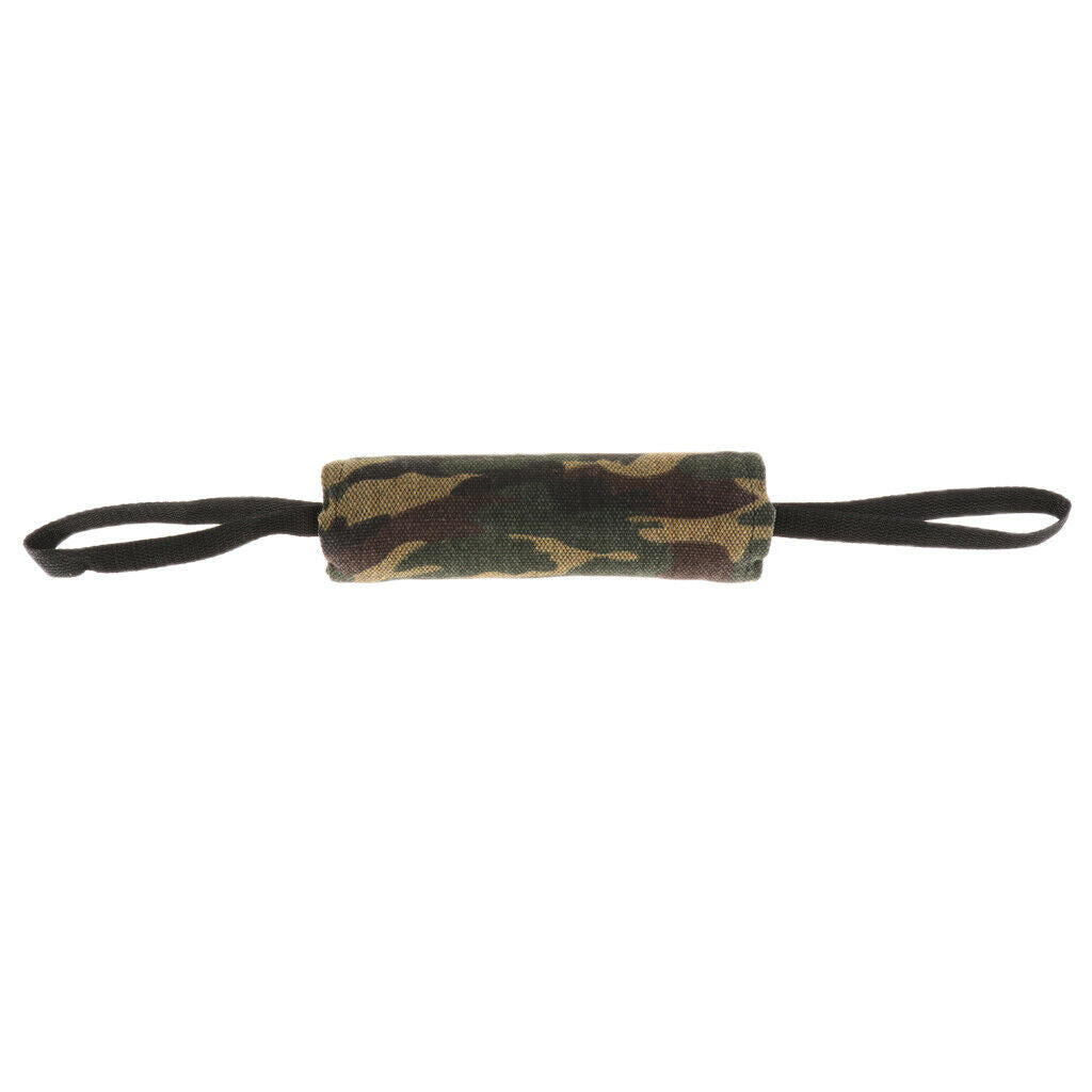 Dog Bite Pillow With 2 Handles For Training, Tugging Outside Camouflage S