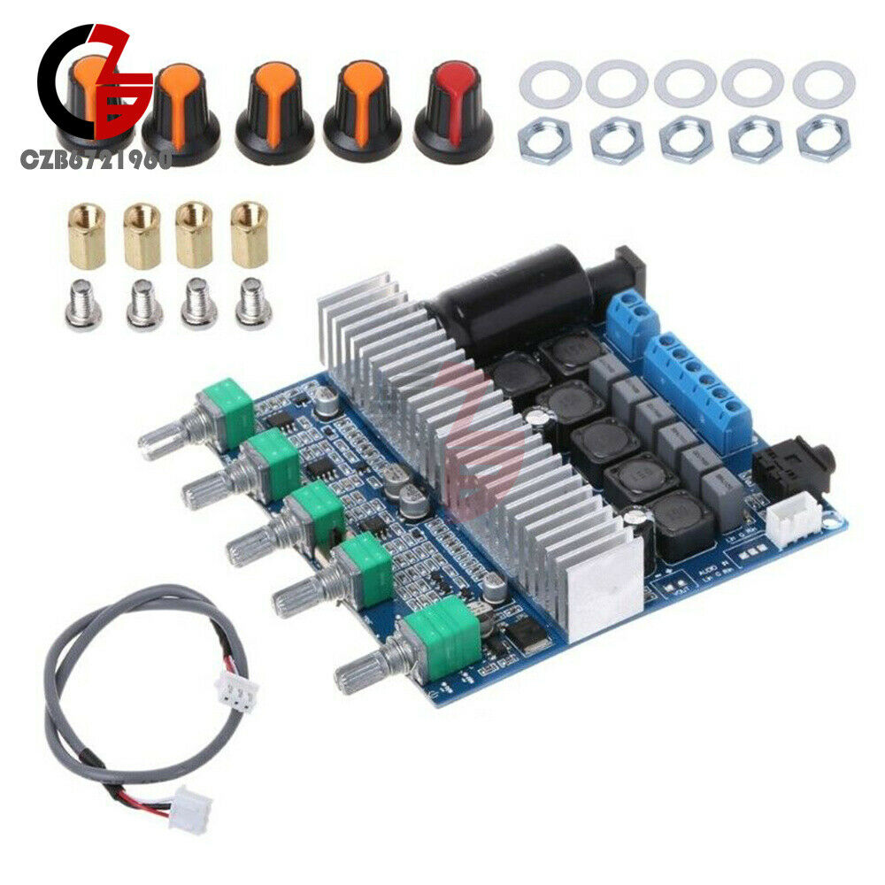 Digital Amplifier Board 12-24V Super Bass Module 50Wx2 +100W DIY  TPA3116 2.1