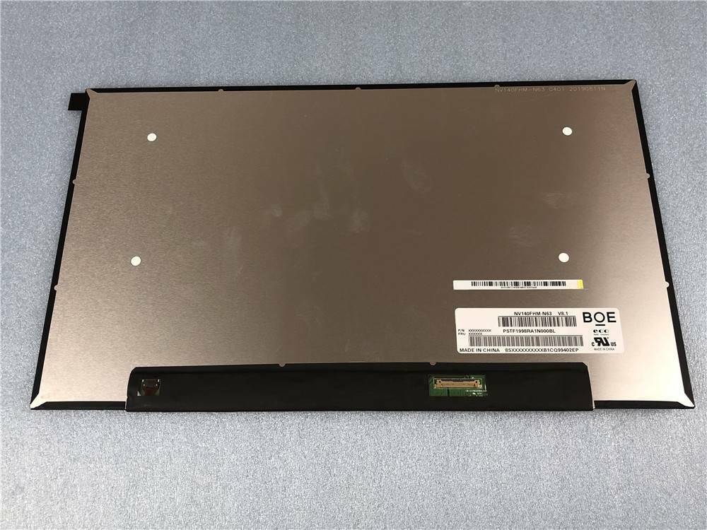 14.0" BOE FHD IPS LCD Screen Panel 72% NTSC NV140FHM-N63