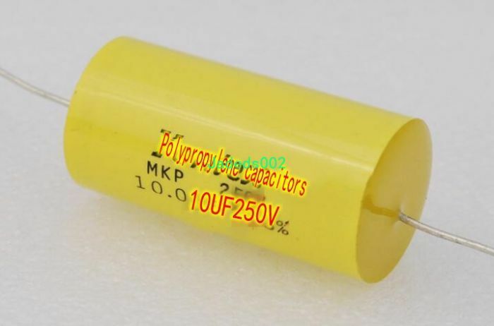 10UF 250V Speaker divider capacitor Woofer capacitor Promise MKP Home Audio part