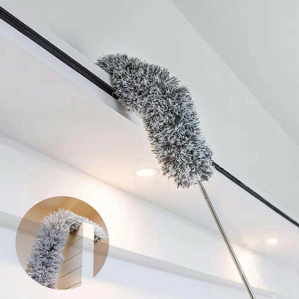 Pack of 2 Microfiber Duster Bendable for Elderly Cleaning Ceiling Fan Cars