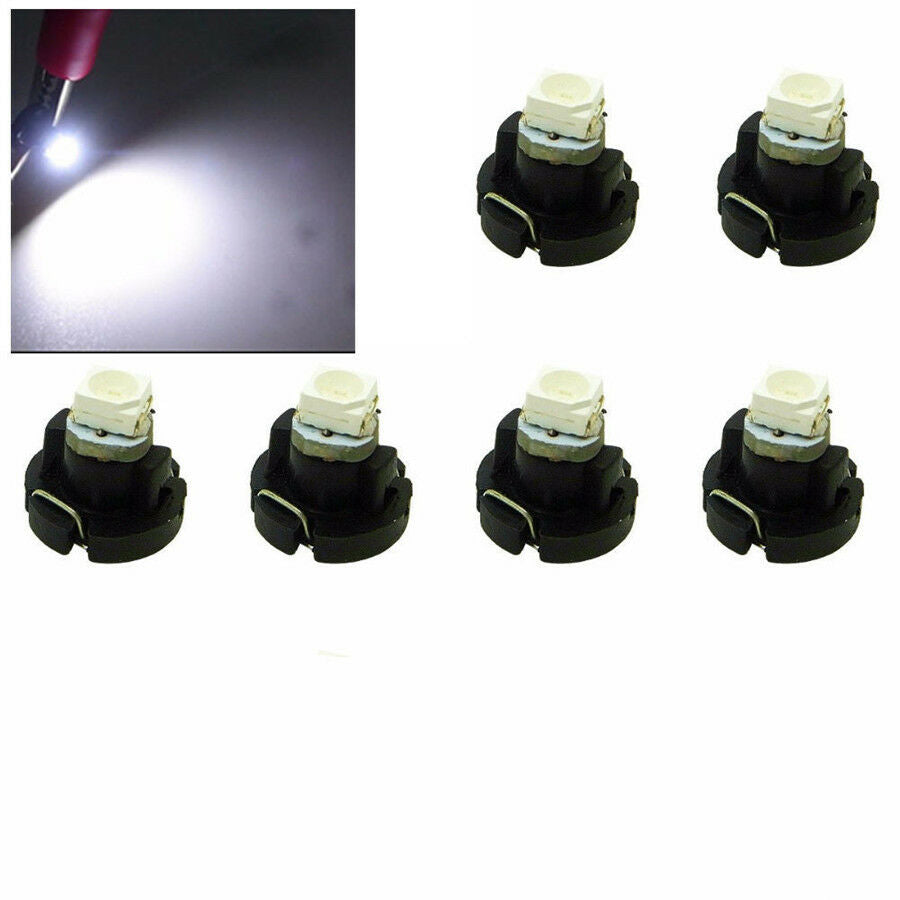30x T3 Neo Wedge Car Dash Instrument Cluster Panel Lamps Gauge 5 Colors LED Bulb