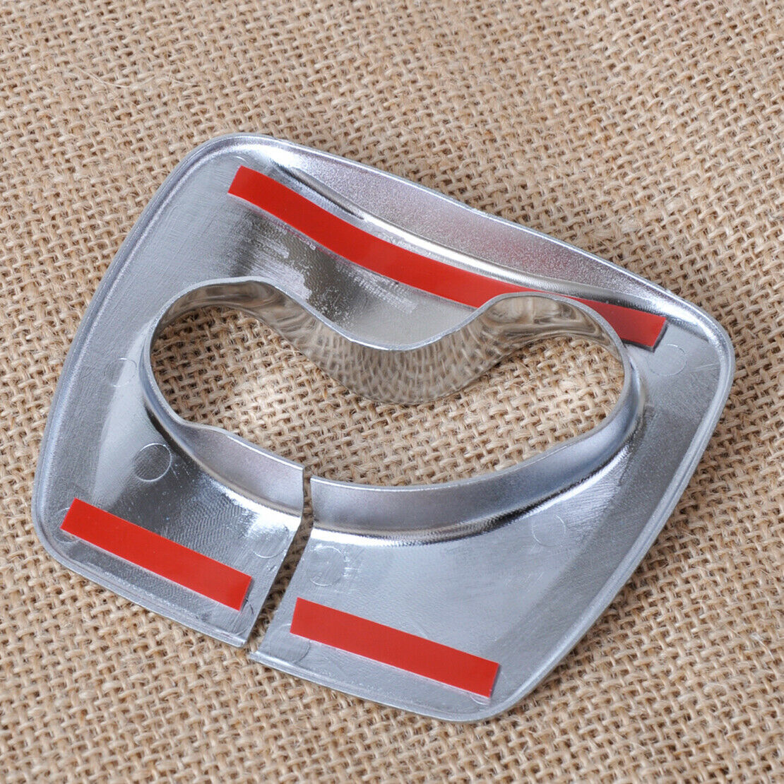 2脳 Matt Chrome B Pillar Seat Safty Belt Cover Trim Fit for BMW 5 Series 11-15 An