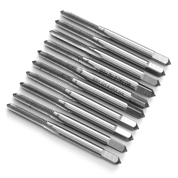 Standard Metric Straight Flute Machine Screw Thread Tap Metalworking M3.5 HSS
