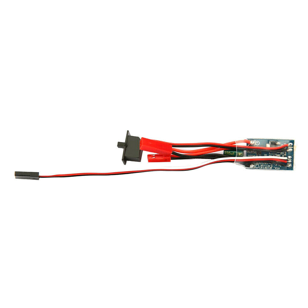 30A Mini Brushed ESC Bidirectional For RC Car Truck Boat Tank DIY Accs