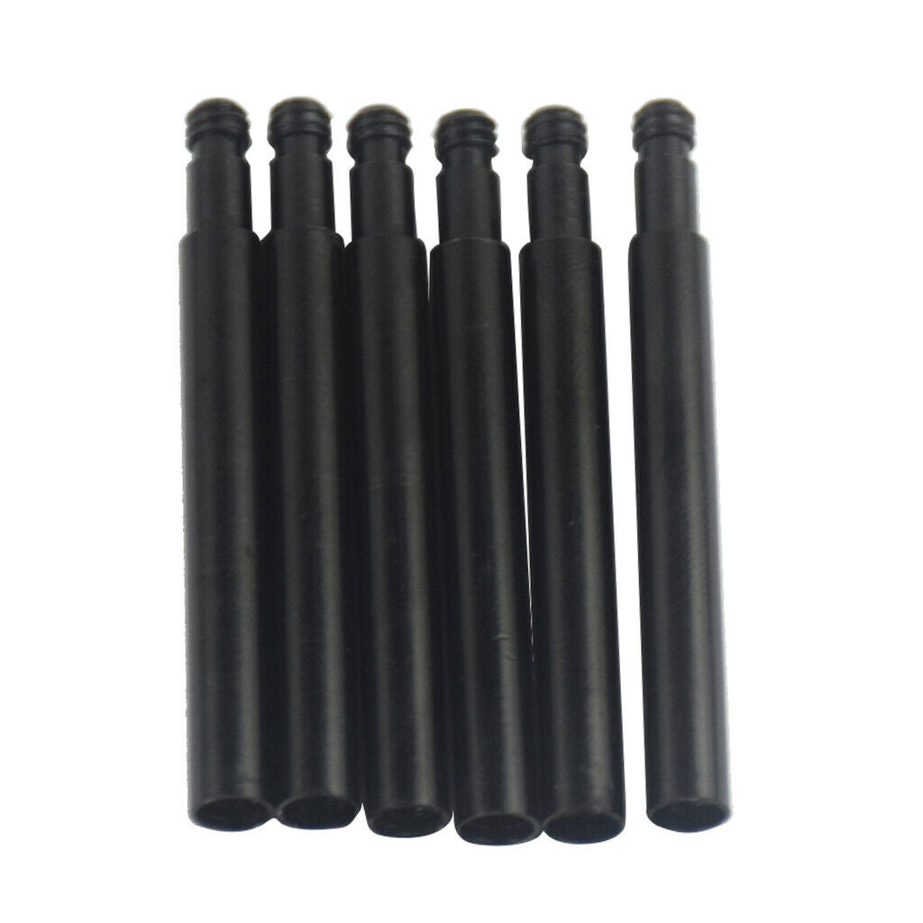 Lots 6 Presta Valve Extender Anti-Rust Extension Tube Wheel Valve Connector