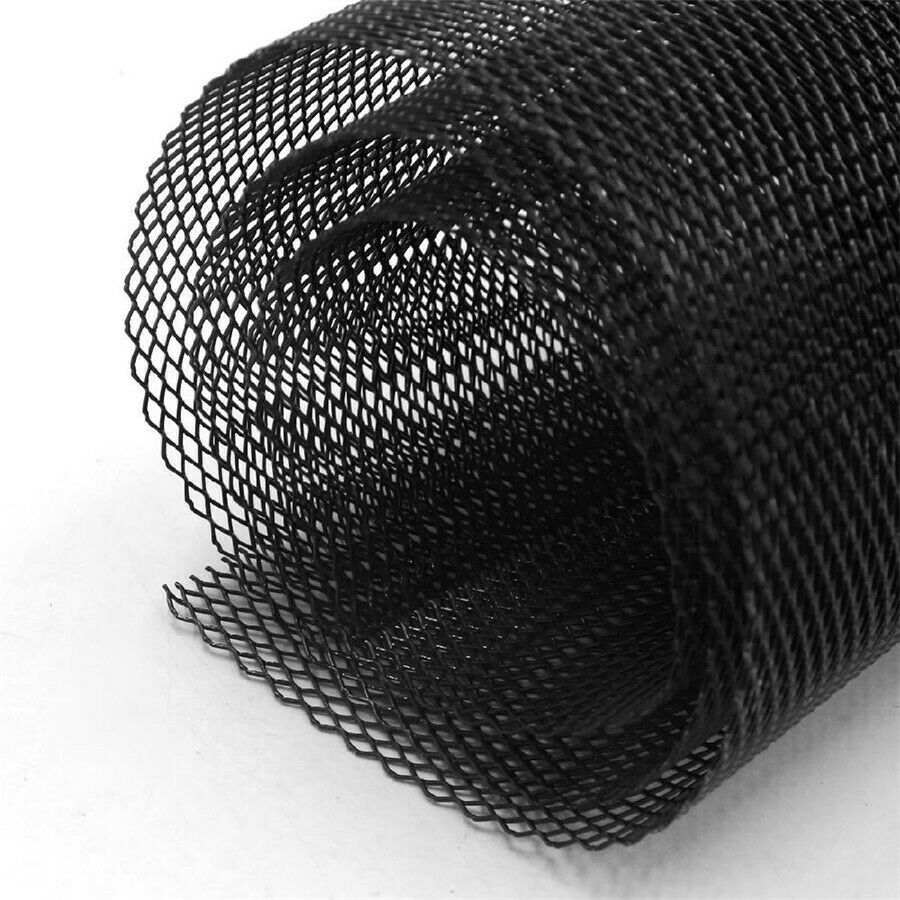 100Ã—33cm Intercooler Radiator Engine Bay Protector Car Rhombus Tuning Grill